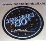 Gottlieb Coin Door Decal Star Series 80